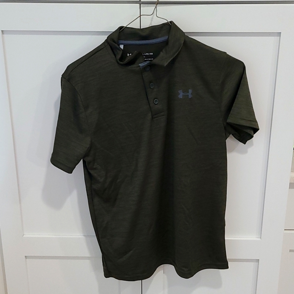 Under Armour Boys Tech Golf Polo